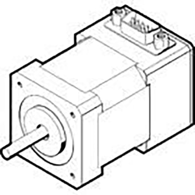 Festo - EMMS-ST-42-S-S-G2 - Stepper Motor, 42mm flange, short, straight ...