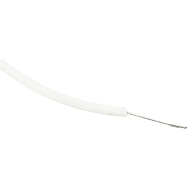Hook-up Wire - White (22 AWG)