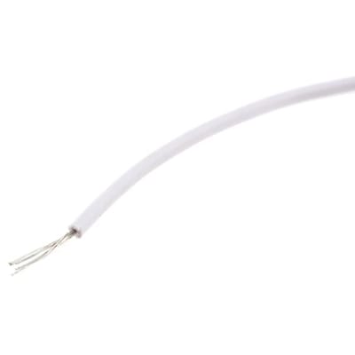 RS PRO - 8724537 - Hook-Up Wire White MPPE UL11028 22AWG 7x0.12mm 100m ...