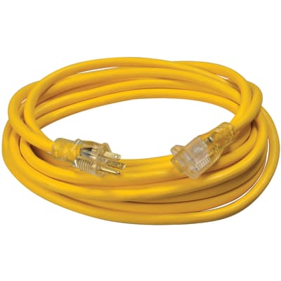 Southwire 50' 10/3 SJTW Outdoor Extension Cord (Lighted Ends)