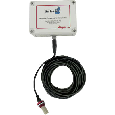 Dwyer Instruments - RHT-R016 - Humidity/Temperature sensor;16ft  cable;10-35VDC;0-100%;-40-140F;NEMA 4X - RS