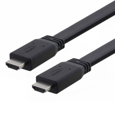 L-com - VHA00013-4M - High Speed HDMI Flat Cable w/ Ethernet, 4m, HDMI Flat  Series - RS