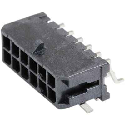 Molex Incorporated - 43045-1211 - Microfit 3.0 RA SMT/Nail DR 30Au 12 ...