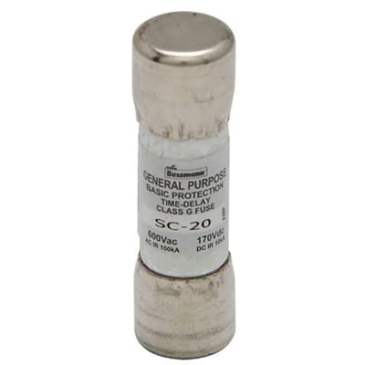 Bussmann By Eaton - SC-20 - Fuse Class G Slow Blow Cartridge Holder ...