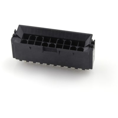 Molex Incorporated - 44068-0008 - MF SMC VERT HDR W/CLIP TIN 18 CKT - RS