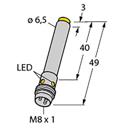 Radwell Verified Substitute Ni3 Eg08 An6x H1341 Sub Normally Open