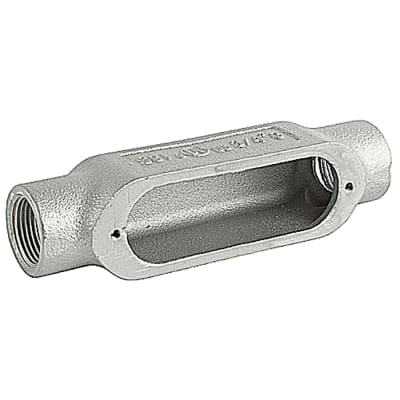 T&B Fittings By ABB - C75M-TB - Series 35 Thru-Feed Conduit Body, 3/4 ...