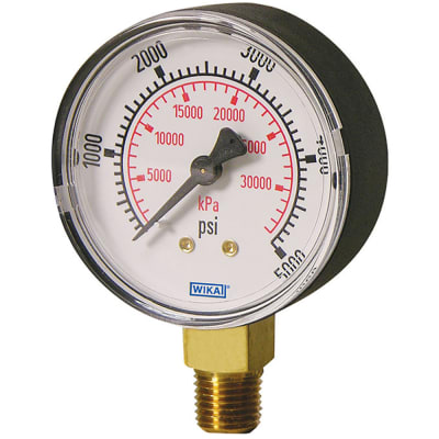 Wika Instruments - 52052389 - Pressure gauge;analog;111.10.20;30PSI/KPA ...