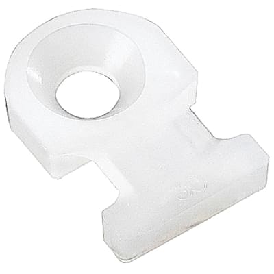 Ty-Rap by ABB - TC104 - Miniature Mounting Base, Natural Nylon 6.6, 0. ...