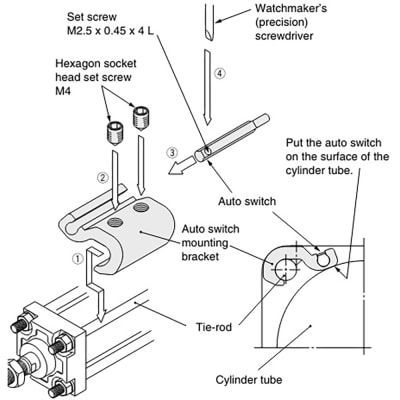 SMC Corporation - BS5-160 - Mounting Bracket, BS5 Series - RS