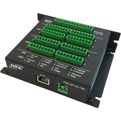 Nippon Pulse - PMX-4ET-SA-TBS - 4-axis Programmable Ethernet Controller ...