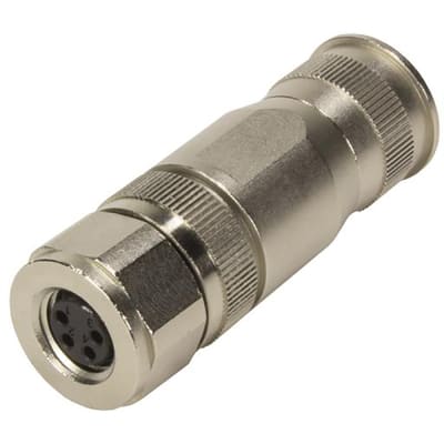 HARTING - 21023692301 - M8 A-Code 3pin straight female, screw ...