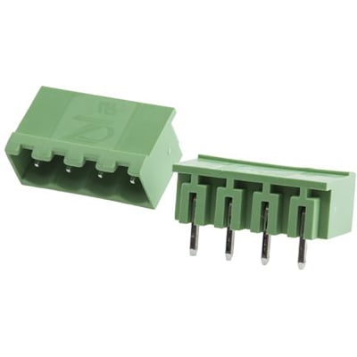 RS PRO - 8971275 - Terminal Block Header Right Angle PCB