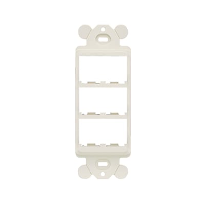 Panduit - Cfg6bl - Mini Com Rectangular Adapter, Mounts Behind Standard 