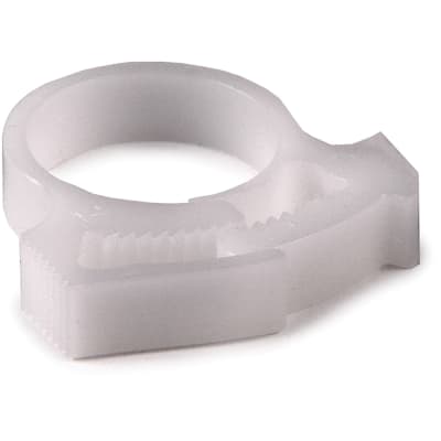 Hellermanntyton - 190-00303 - Snapper Hose Clamp, White, Polyacetal 