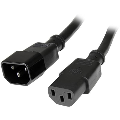 StarTech Cable Alimentación para PC C13 a NEMA5-15P