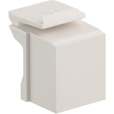 Leviton - 41084-BT - QUICKPORT BLANK INSERT 10PK LIGHT ALMOND - RS