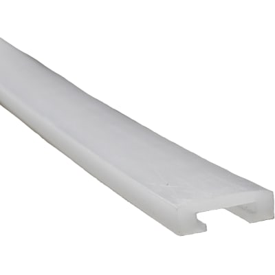 POBCO, Inc. - GRU0413CL240 - Guide Rail Cover Profile, White UHMW, 20 ...