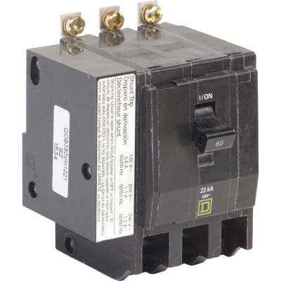 Square D - Qob360vh1021 - Miniature Circuit Breaker 240v 60a - Rs