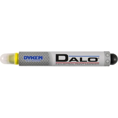 Dykem Paint Marker, Permanent, Yellow 84004