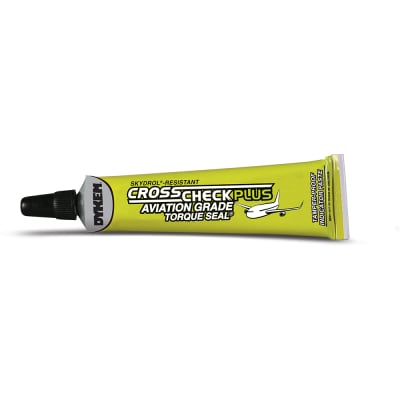 Dykem Cross Check Torque Seal® Tamper-Proof Indicator Paste, 1 fl. oz.,  Tube, Yellow