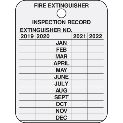 上品なファッション Extinguisher Fire - 103632 - Brady Inspection Years 4 Record デュエルマスターズ