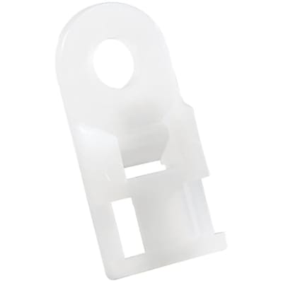 Ty-Rap by ABB - TC5828 - Four-Way Mounting Base, Natural Nylon 6.6, 2 ...