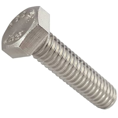 RS PRO - 2456808 (25530488) - 5/8-11 X 1 1/4 in Hex Head Machine Bolt,  Grade A, Galvanized, Coarse - RS