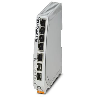 Ultra Compact DIN Rail Mount Unmanaged Ethernet Switches