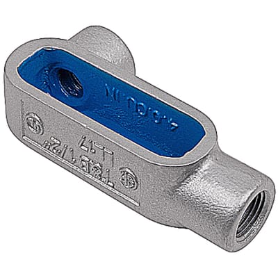 T&B Fittings By ABB - LL97 - Form 7, LL Conduit Body, 3-1/2", Gray Iron ...