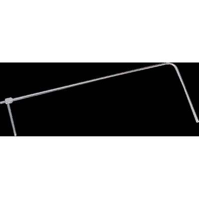 Dwyer Stainless Steel Pitot Tube, 160-8, 5/16" Dia., 8-5/8" Insertion Length