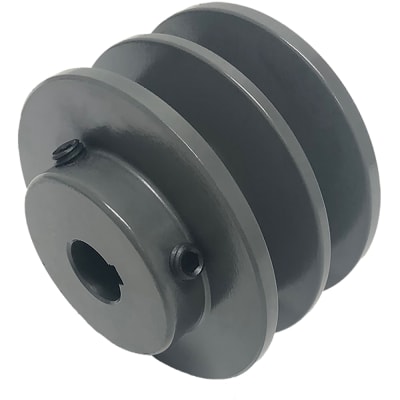 V belt pulley 1 inch clearance bore