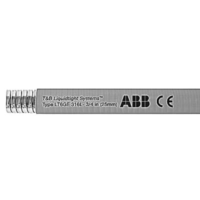 T&B LiquidTight Fittings By ABB - LT6GES04G-C - Liquid Tight Flexible ...