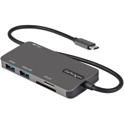 StarTech.com Adaptateur USB-C Multiport, HDMI 4K 60Hz avec/HDR, Hub USB 3  ports, 100W