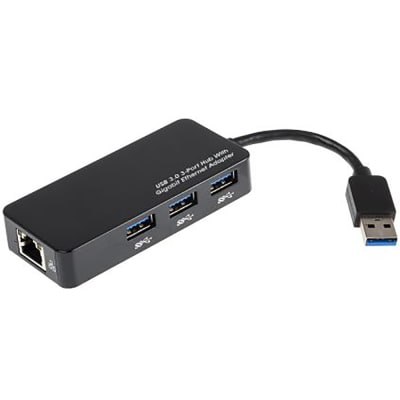 Hub USB RS PRO, USB 3.0 RJ45 3 ports, USB A