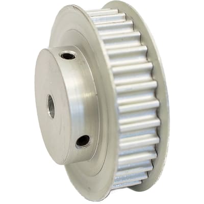 B&B Manufacturing - 19-5P09-6FA3 - Timing Pulley, Flanged, 1/4in ID, 19 ...