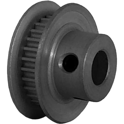 B&B Manufacturing - 28-2P03-6FA3 - Timing Pulley, Flanged, 1/4in ID, 28 ...