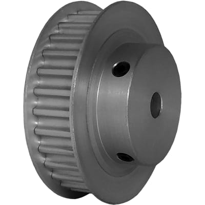 B&B Manufacturing - 30-5P09-6FA3 - Timing Pulley, Flanged, 1/4in ID, 30 ...