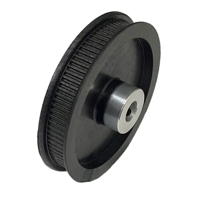 B&B Manufacturing - 44MP025-DFM2 - Timing Pulley, Flanged, 3/16in ID ...