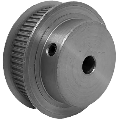 B&B Manufacturing - 60MP037-6FA3 - Timing Pulley, Flanged, 1/4in ID, 60 ...