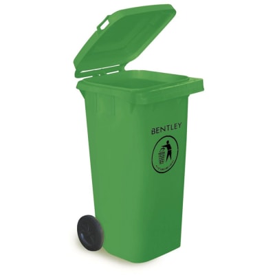 outdoor 240l garbage bin green recycle