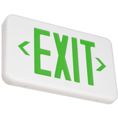 Chloride By Signify - CLXARW - Compac LED Exit Sign, AC Only, Red ...