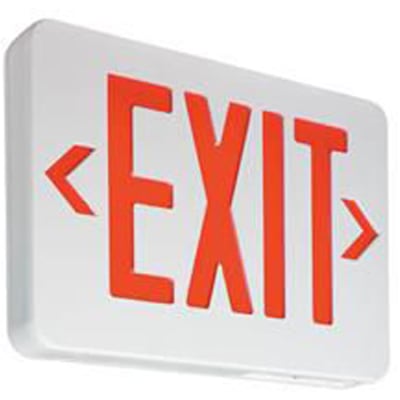 Chloride by Signify - VEGWEM - Exit Sign, Green With Nickel Cadmium ...
