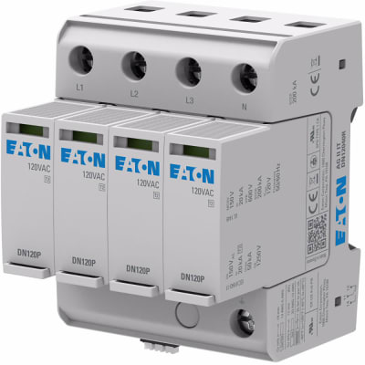 Eaton/Power Quality - AGDN12040R - Eaton DIN Rail Surge, 120 Vac Rating ...