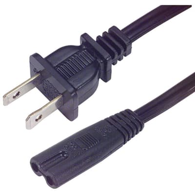 L-com - PCM1000 - N1-15P to C7 Power Cord UL/CSA Approved 6'7in (2.0m ...