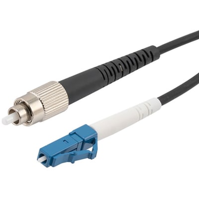 L-com - FCA-SFCULCUS2 - Fiber Optic Patch Cable FC.UPC to LC.UPC ...