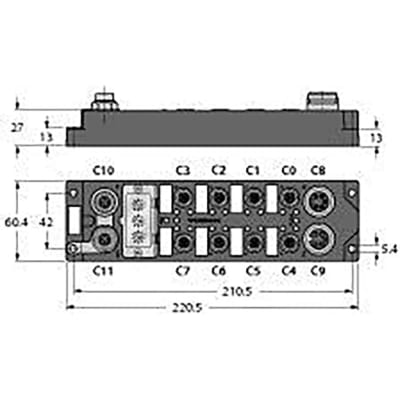 Turck - FGEN-IOM88-4001/CS30007 - Fieldbus, Block-IO, EtherNet/IP - RS
