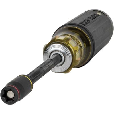 Klein Tools - 32304 - HVAC Adjustable-Length Impact Screwdriver with Flip  Socket, 14-in-1 - RS