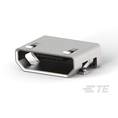 TE Connectivity - 2174507-2 - MICRO USB, TYPE B, USB Connectors - RS