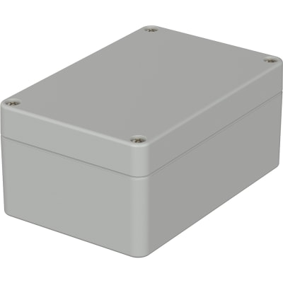 Phoenix Mecano - 03215000 - Enclosure, ABS, Gray, Cover Included, 4.724 ...